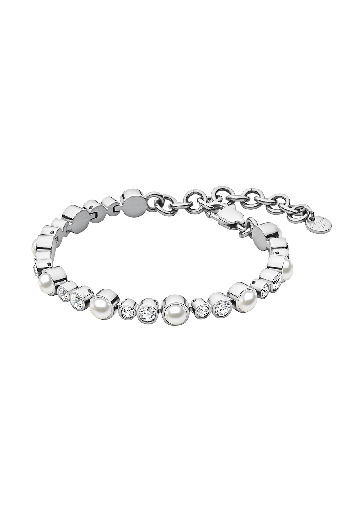 Dyrberg/Kern Sacha Armbånd i Sølv med Swarovski Krystaller