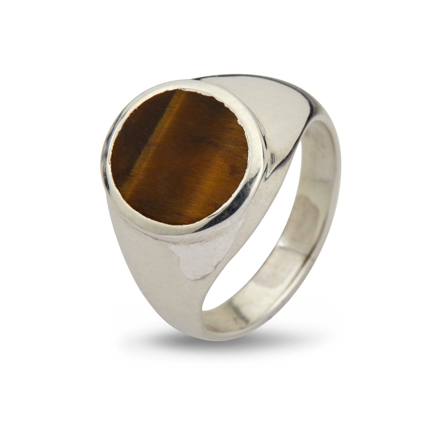 Ring Oval Tigers Eye - 58