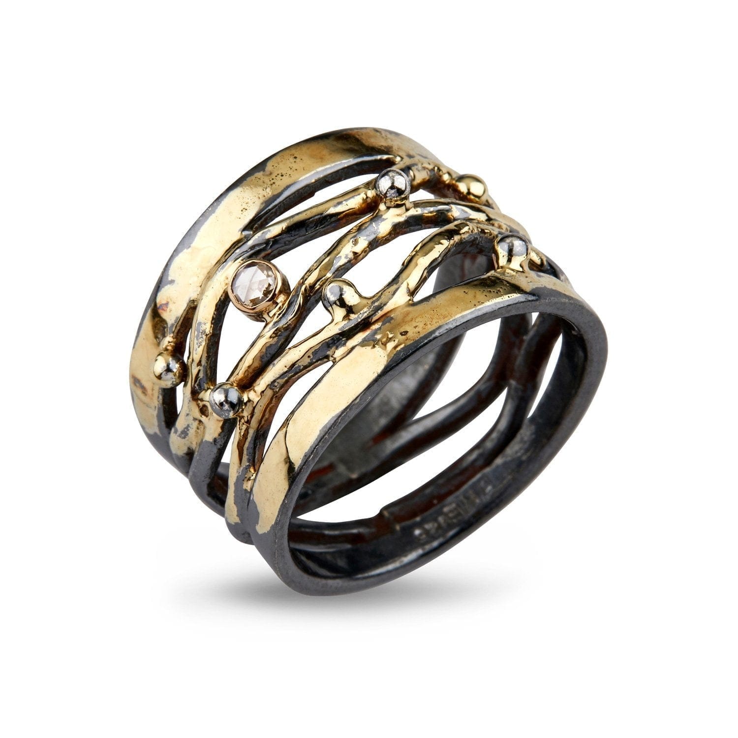 Ring Benedict Golden-1 – Eksklusiv Diamantring på Udsalg