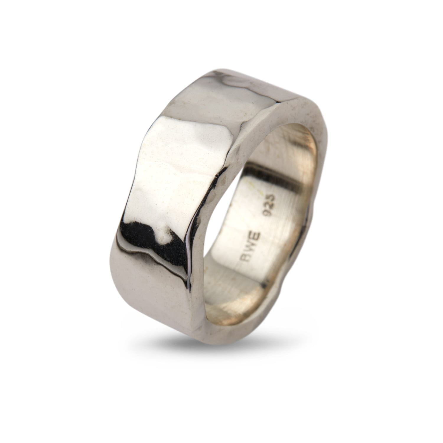 Ring Shackleton Polished - Håndsmedet Sølv Herre Ring
