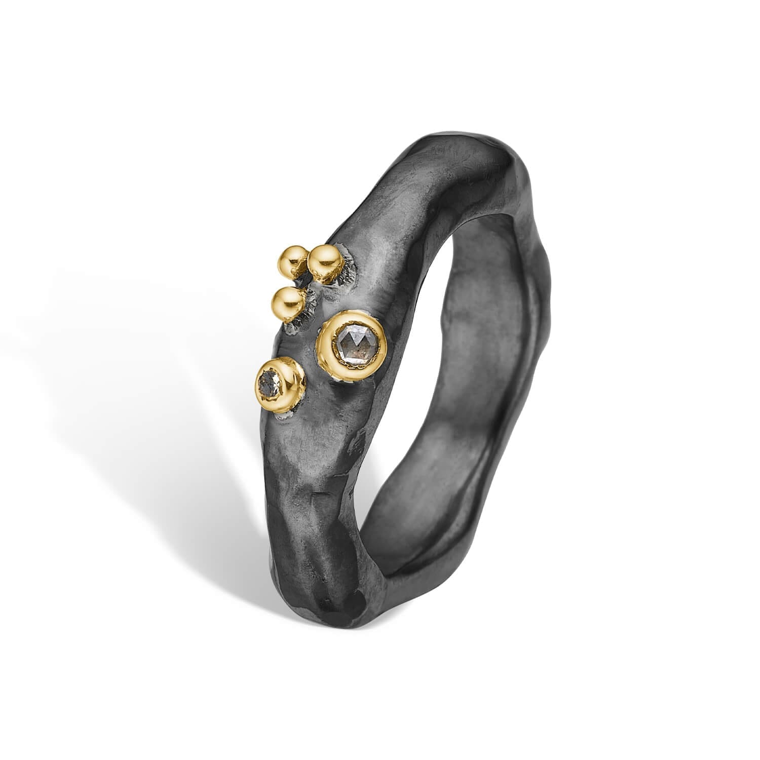 Ring Sacra Oxy - Diamantring med 18kt guld og rosensleben diamant