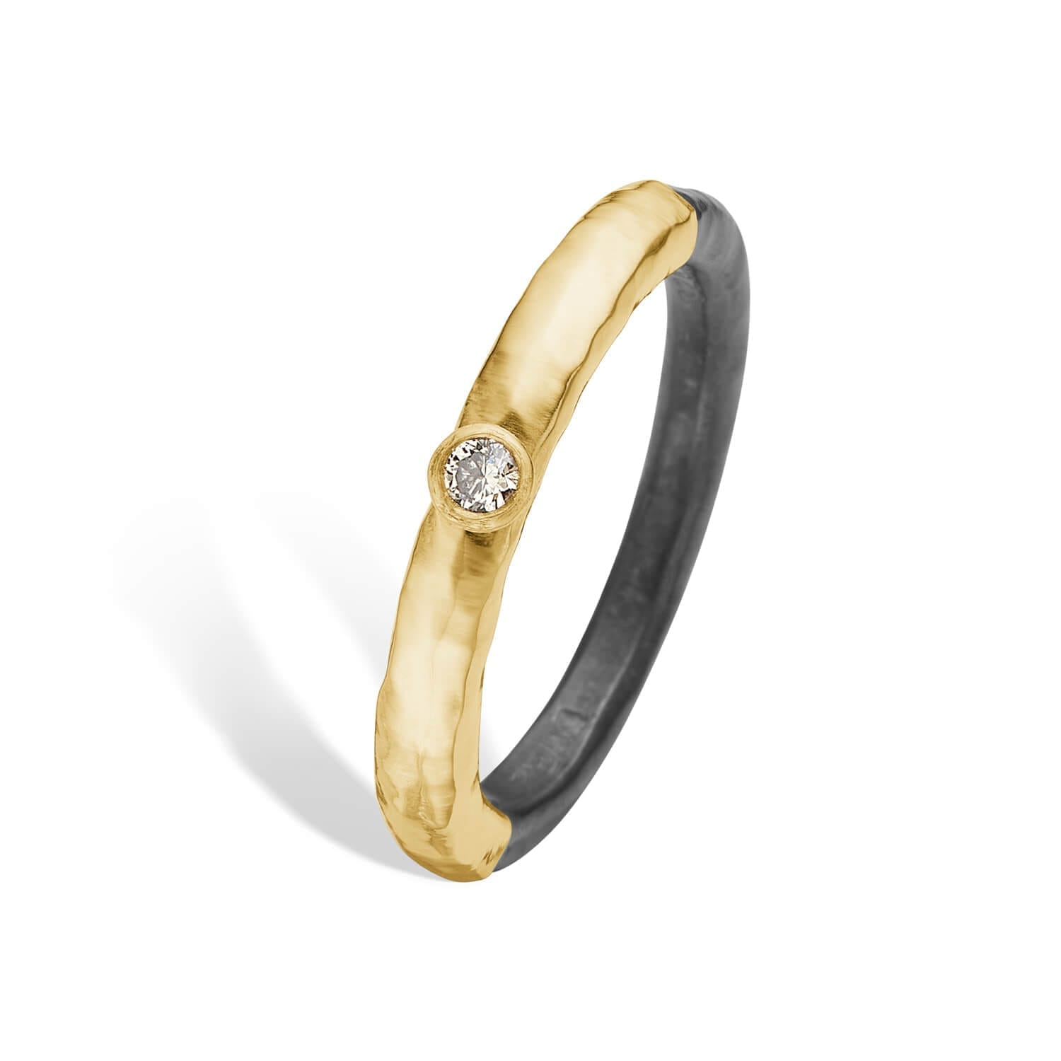 Ring Sarah-1 med brillantsleben diamant - Bybirdie.dk