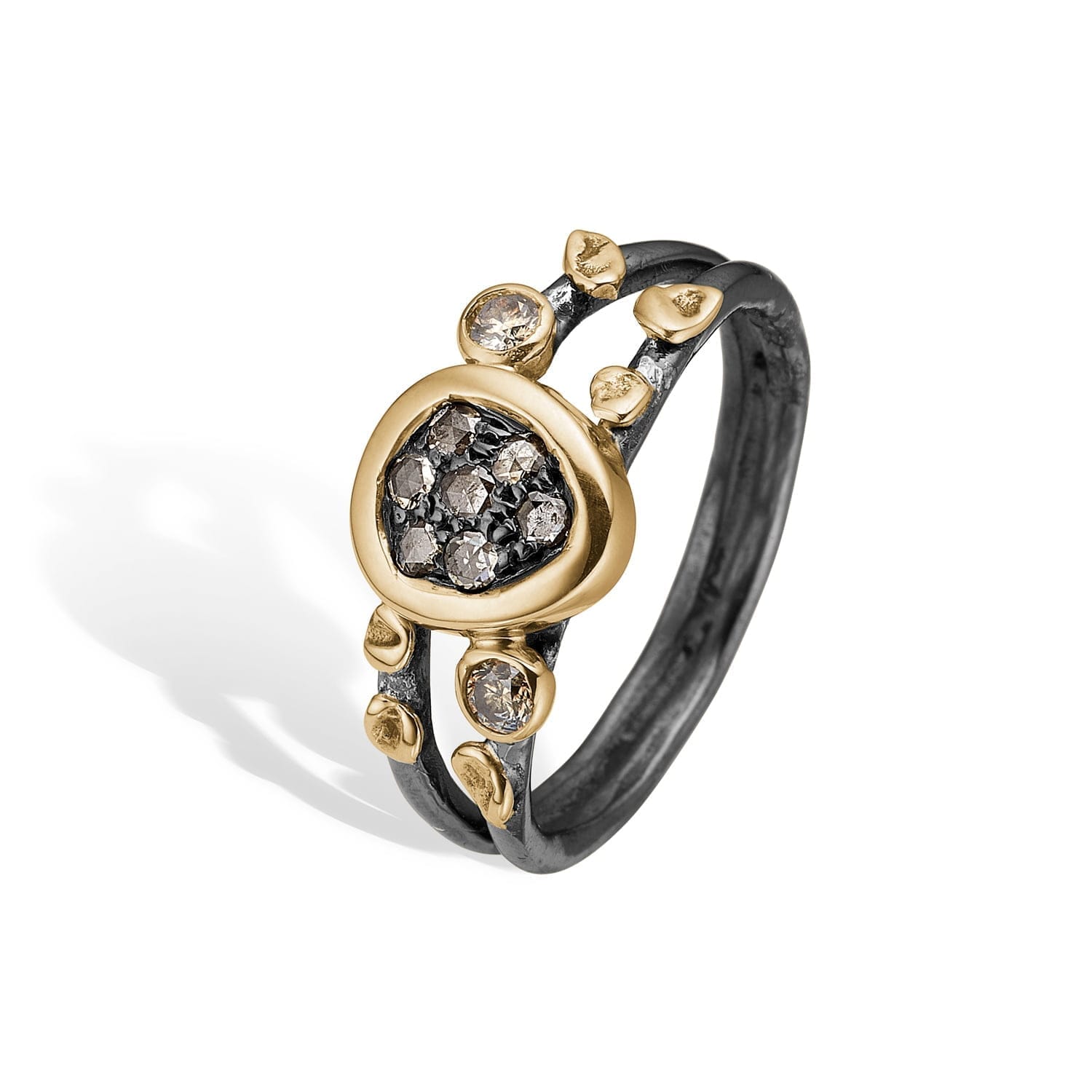 Ring Lex - Diamantring med rosen- og brilliantklip