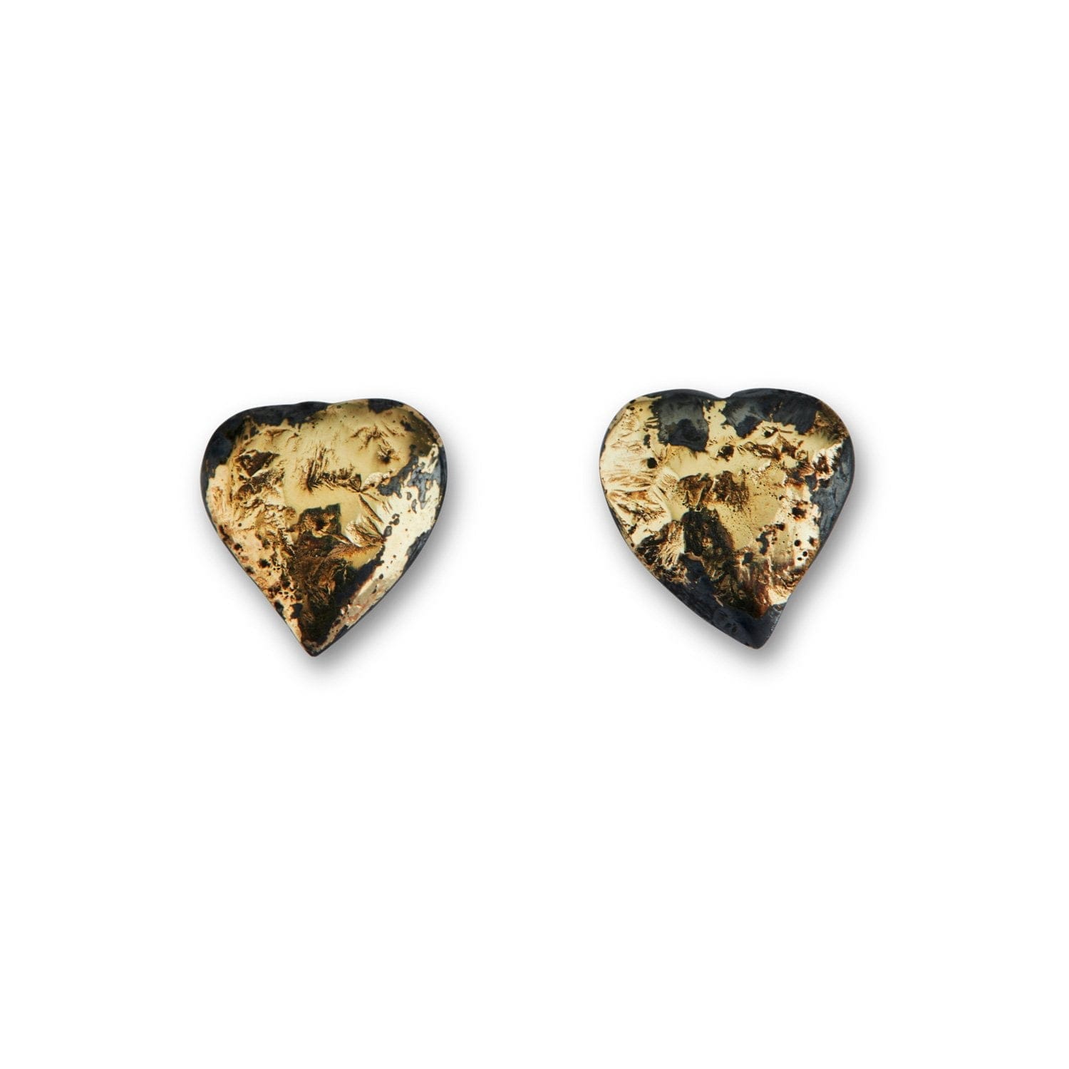 Urban Heart Ørestikkere - Unik Håndlavet Smykke Kunst