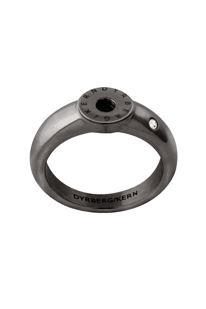 Dyrberg/Kern Ring med Krystal - Elegant Smykke til Kvinder