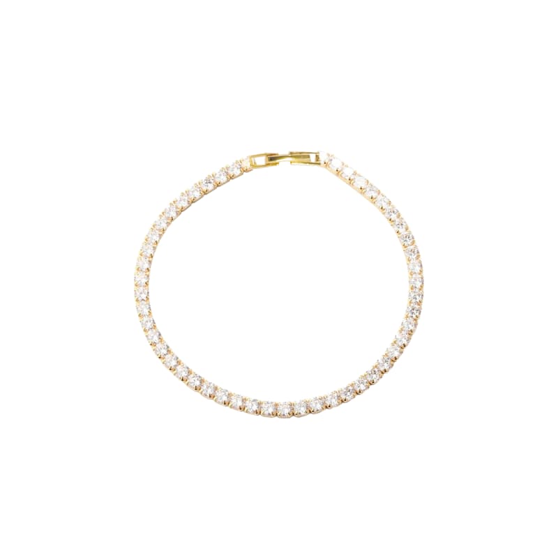 Tennisarmbånd 18,5 cm med CZ-sten - Nyhed fra Aqua Dulce
