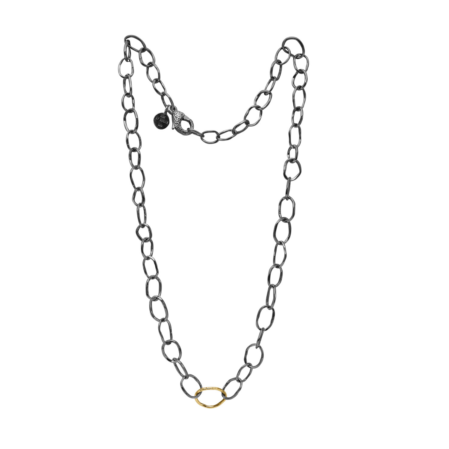 Apollo Slim Golden Link 50cm Halskæde