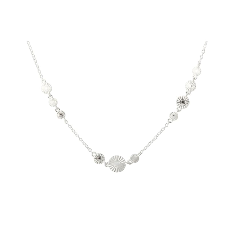 Line Necklace  Silver