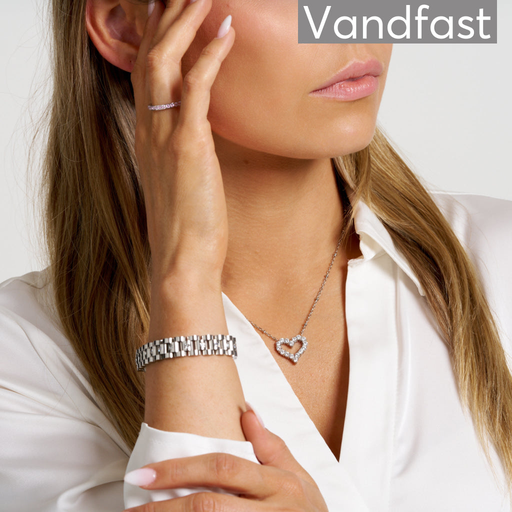 Annebrauner Kleopatra Zirconia Armbånd - 165 Cm