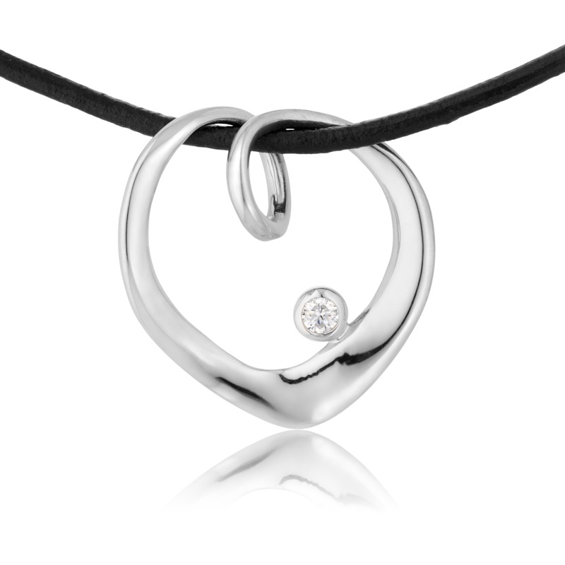 Vedhæng Med Skinnende Zirkonia