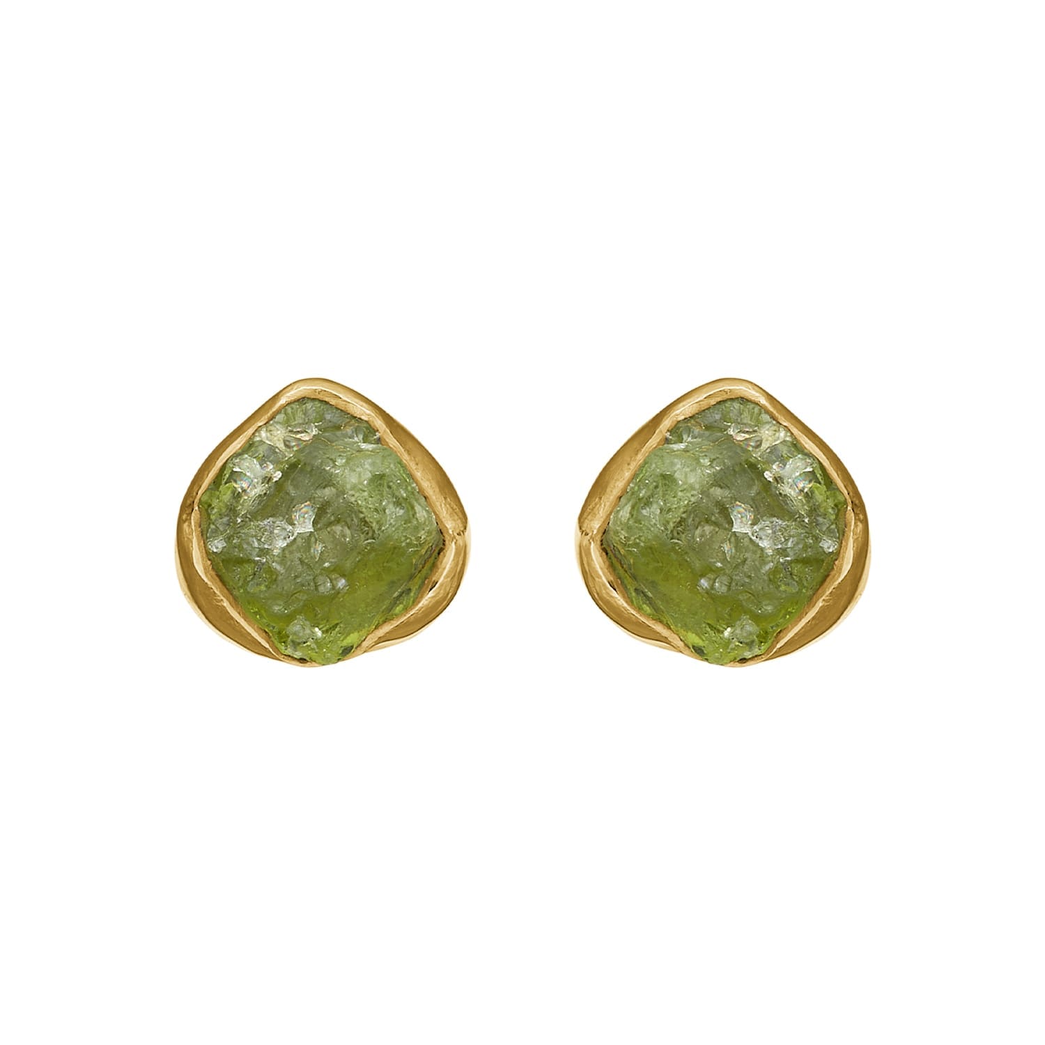 Siv Peridot Raw Gold