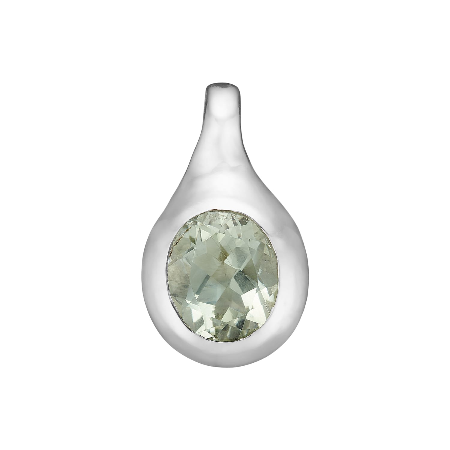 Frida Plain Green Amethyst Large