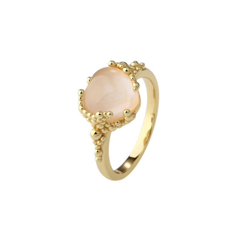 Grace Heart Ring  Golden