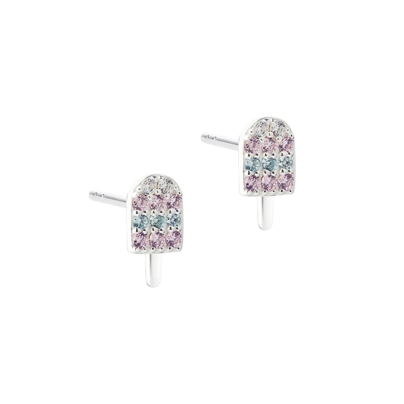 Ice Earstud  Silver