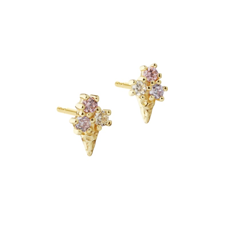 Frozen Earstud  Golden