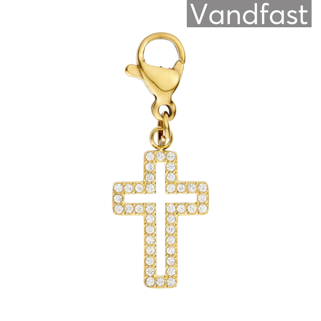 Annebrauner Kors Vedhæng 18k Guldbelagt