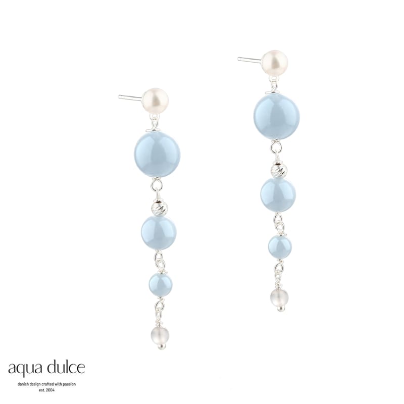 Sky Blue Ghita Earstud  Silver