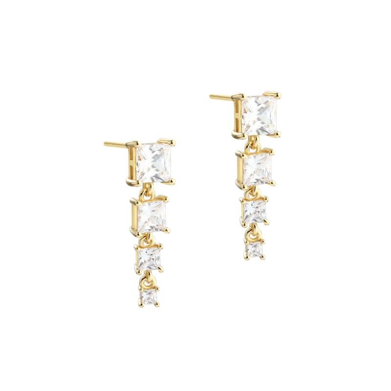Edge Long Earstud Golden