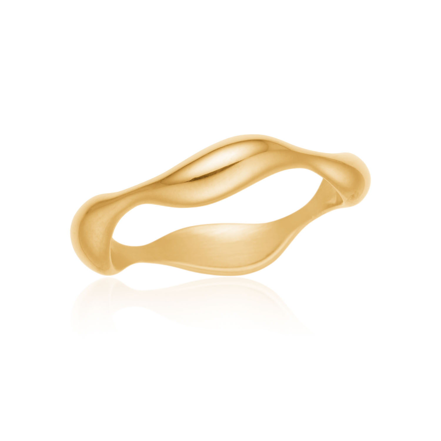 Ring I Forgyldt Stål Sneak Peak - 50