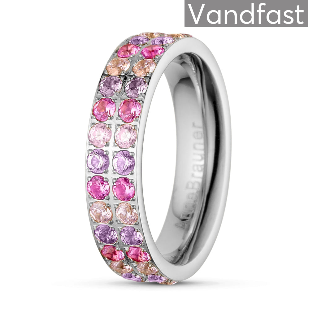 Annebrauner Alliance Rosepink Mix Ring - 50