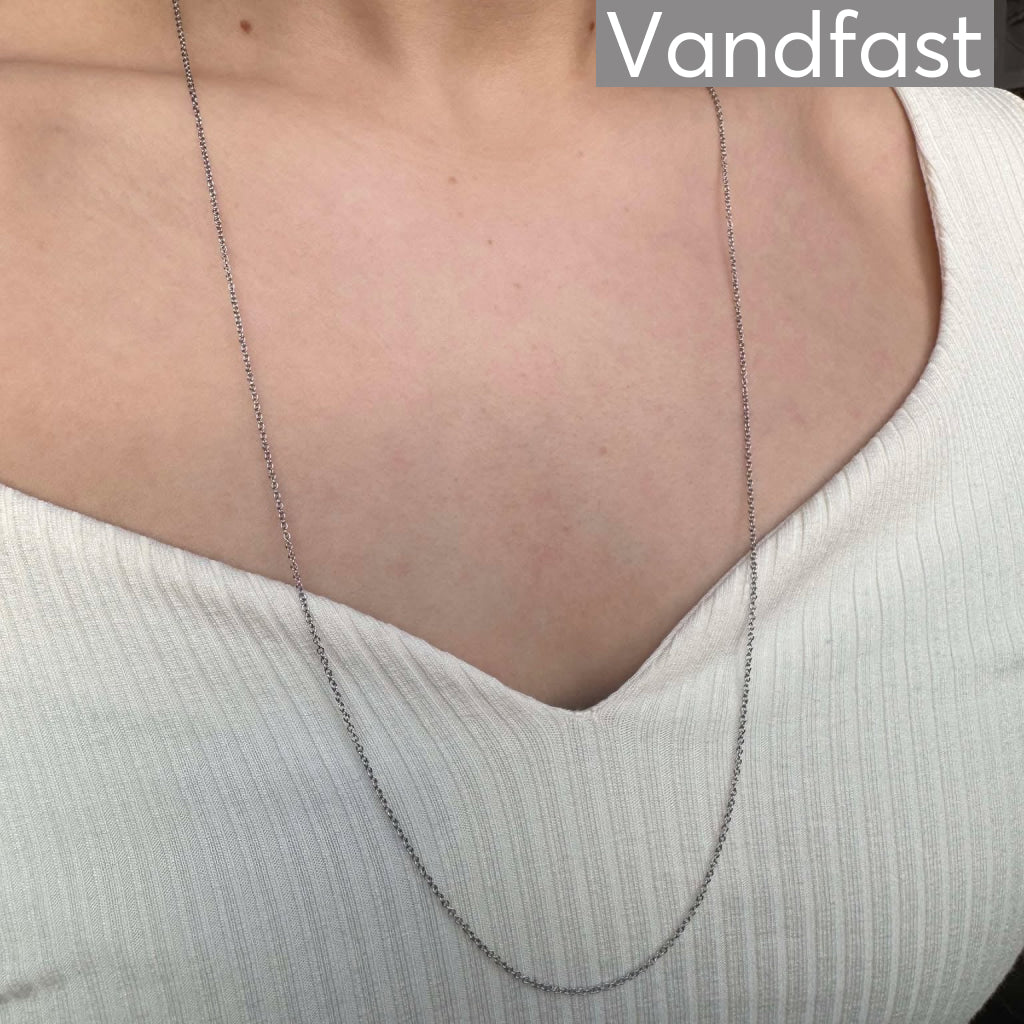 Annebrauner Halskæde 70 Cm  7 Cm