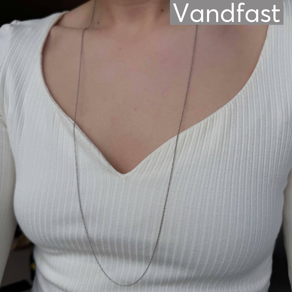 Annebrauner Halskæde 80 Cm  7 Cm