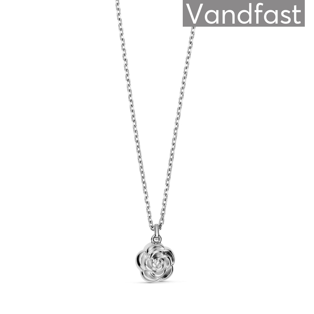 Annebrauner Rose Halskæde