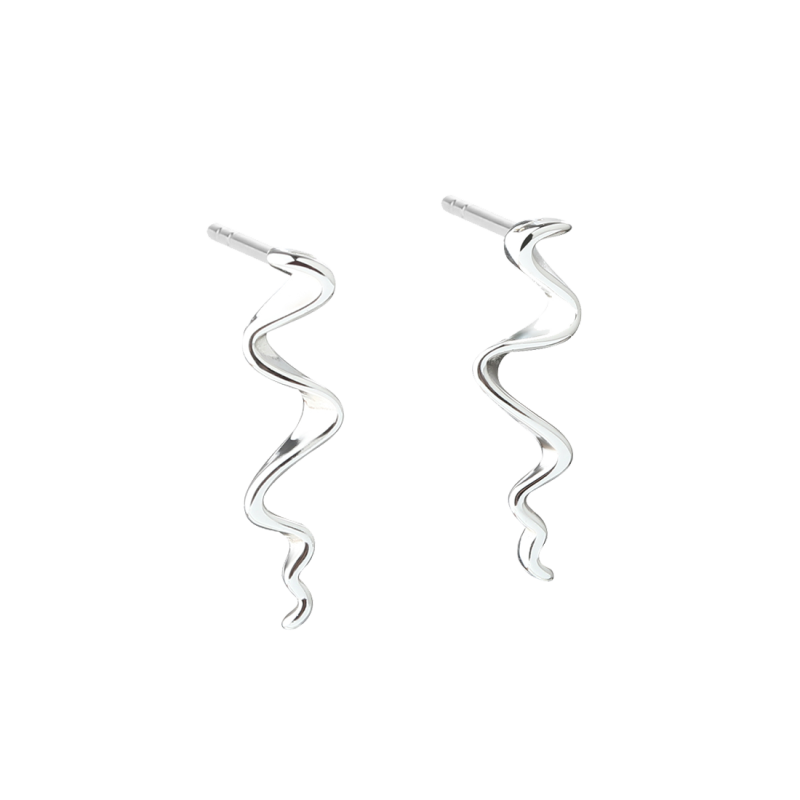 Slim Rhumba Earstud  Silver