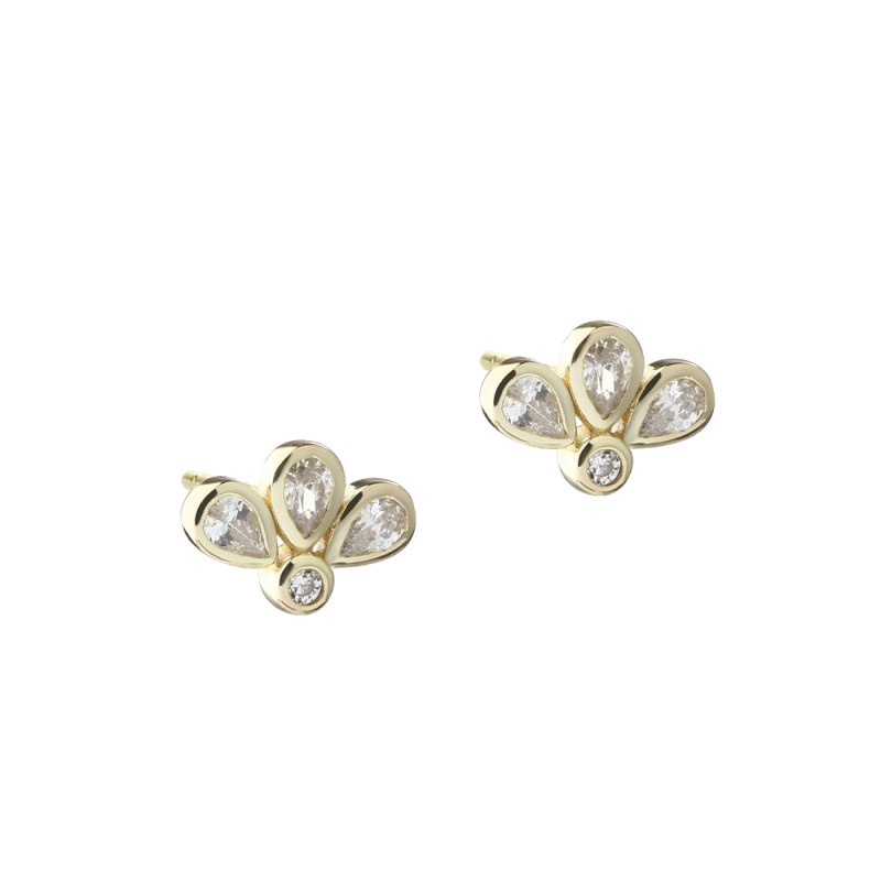 Nora Clear Flower  Golden