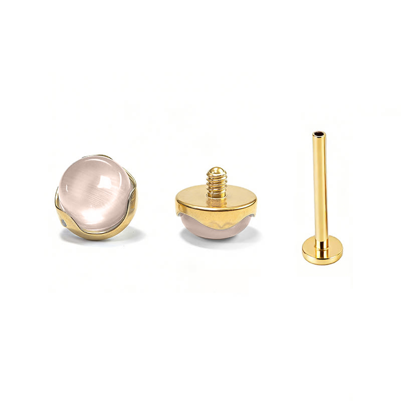 Rose Earstud  Bay
