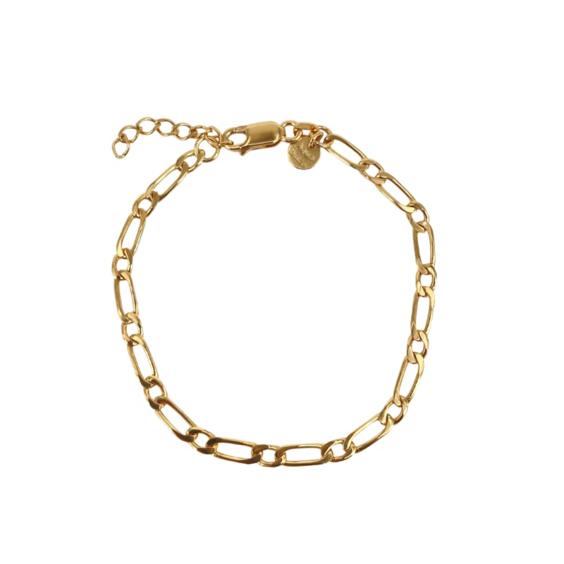 Figaro One Bracelet Golden