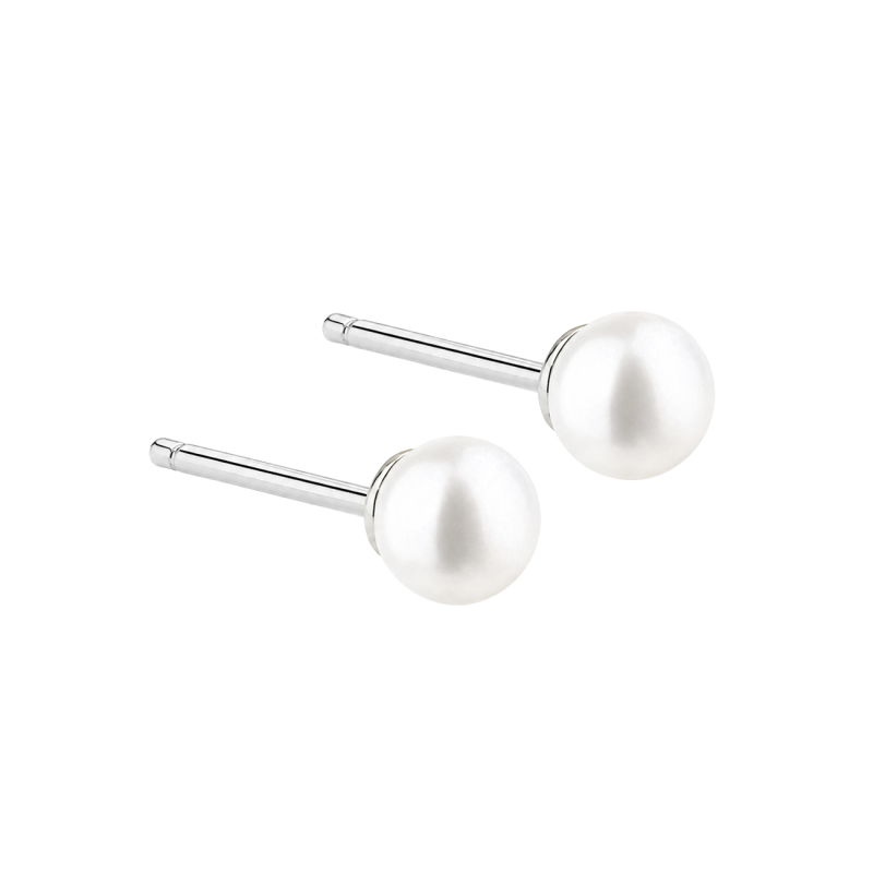 Lizzy Pearl 5 Mm  Silver