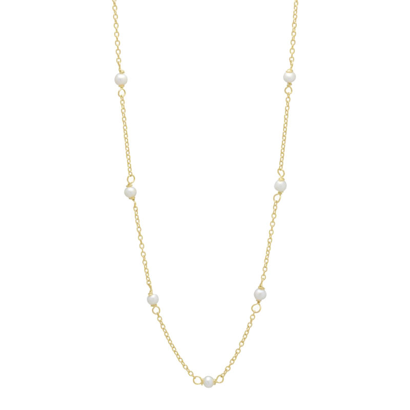 Pearly Necklace Golden