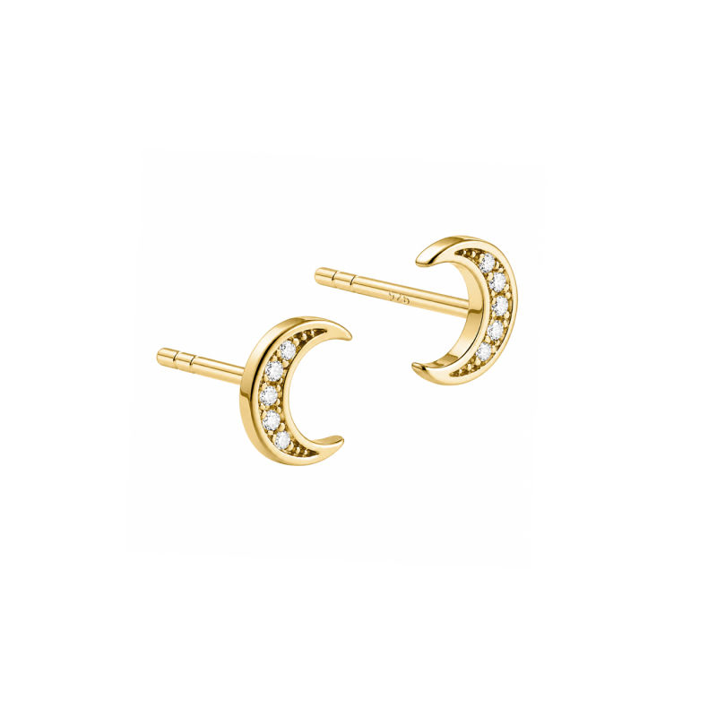 Moon Earstud  Golden