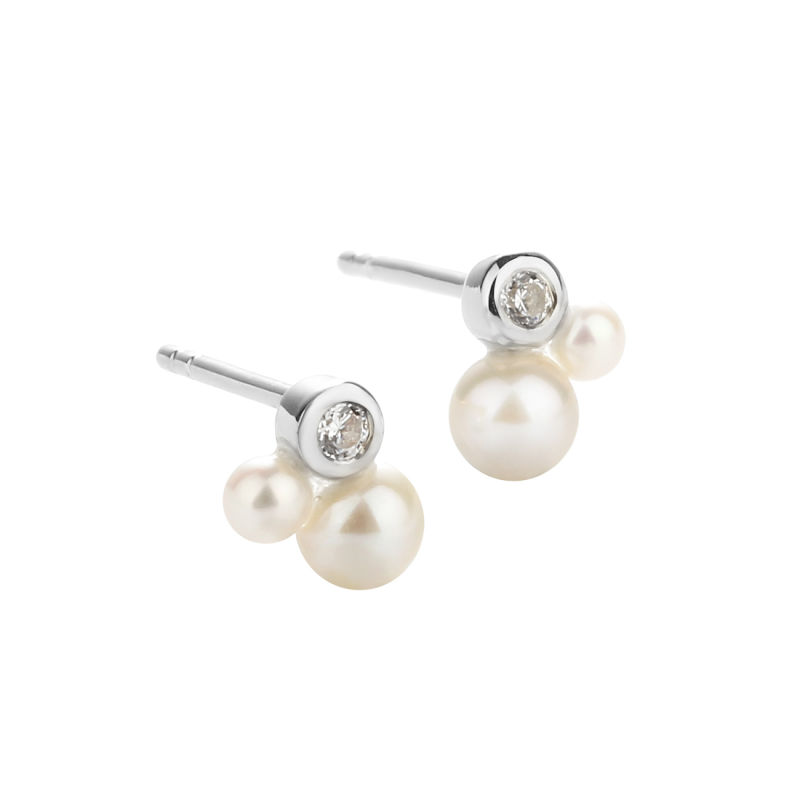 Pretty Pearl Petit  Silver