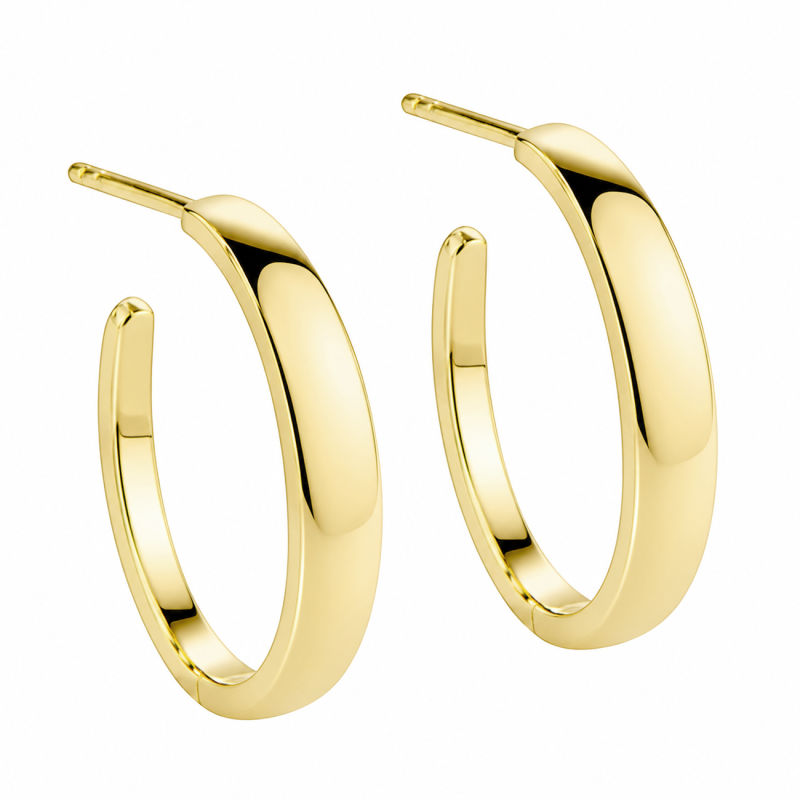 Bb Hoop Shiny Small 20 Mm  Golden