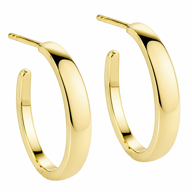 Bb Hoop Shiny Big 30 Mm Golden