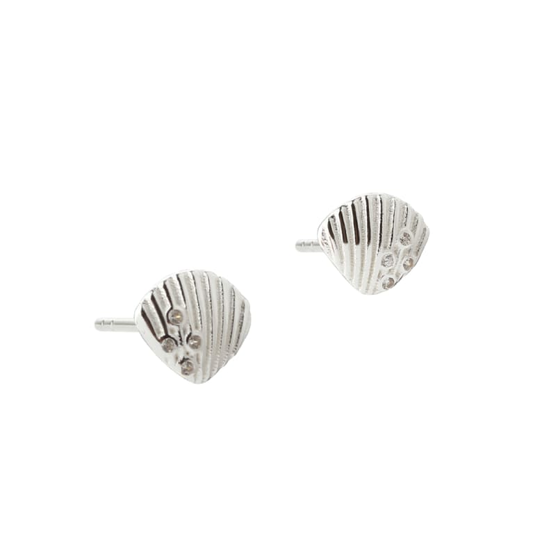 Shelly Medium Earstud  Silver
