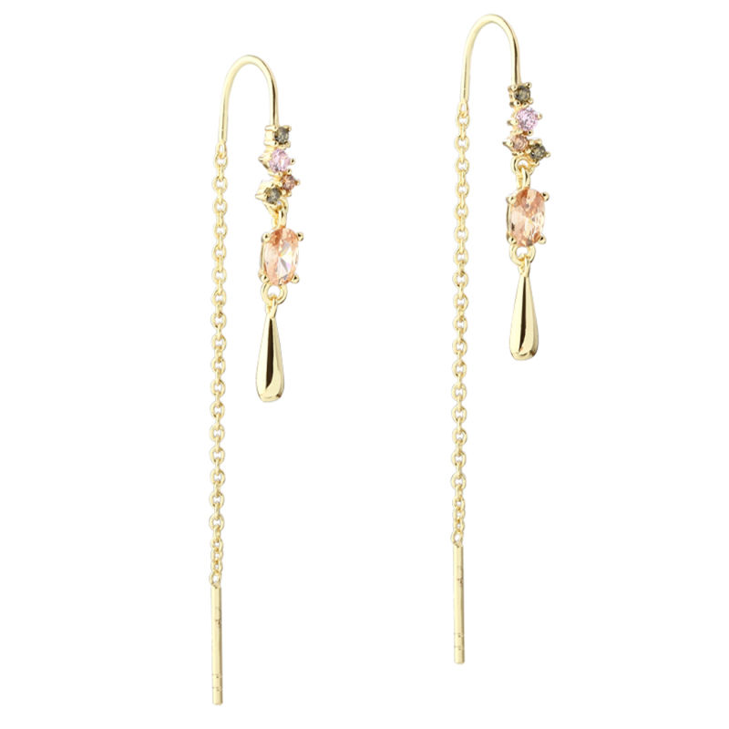 Blush Drop Earthread  Golden