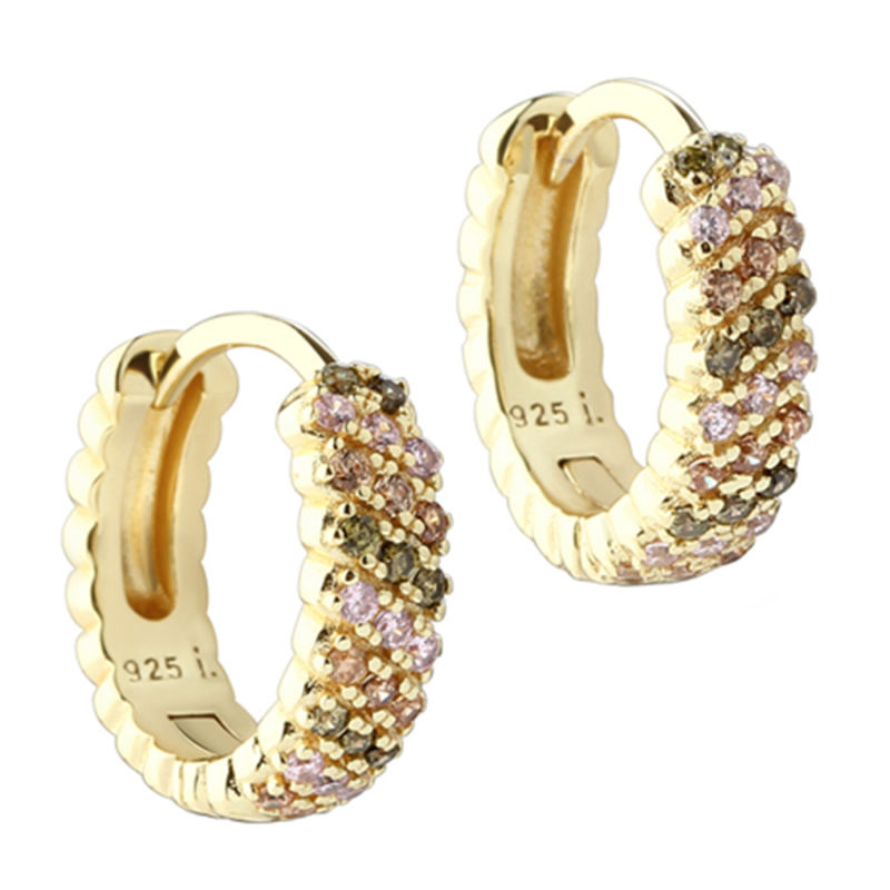 Blush Hoop 16 Mm  Golden