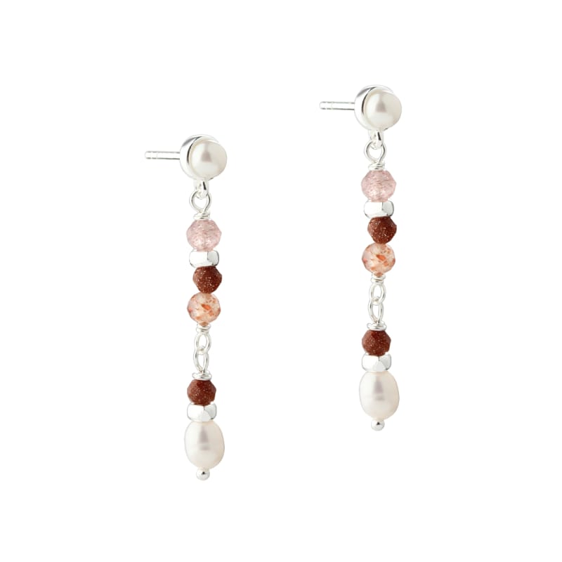 Peachy Earstud    Silver