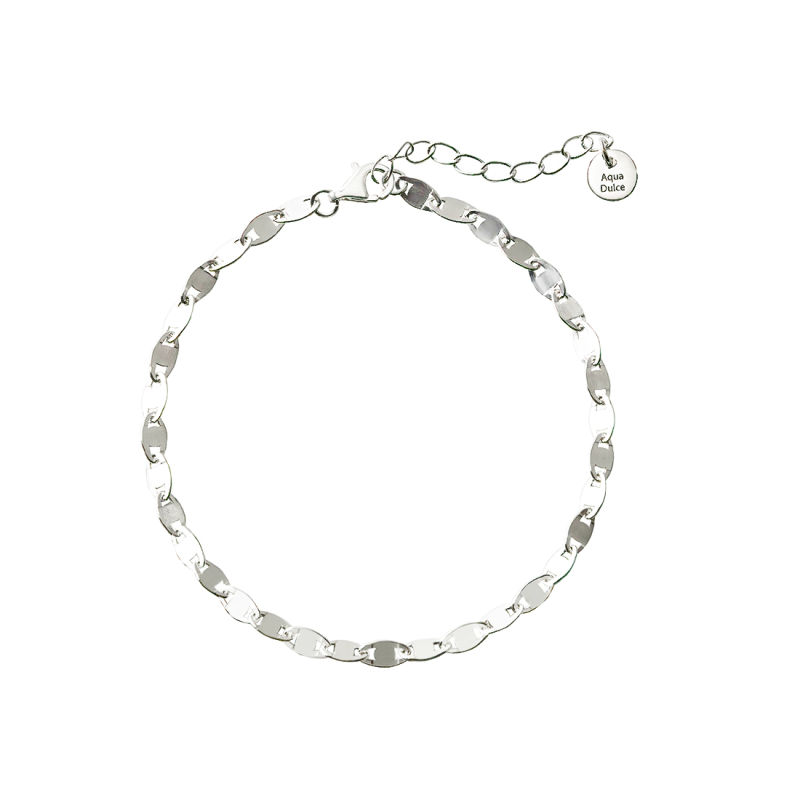 Oval Bracelet    Silver