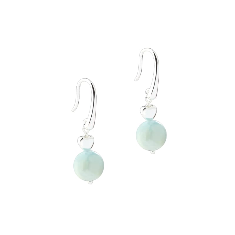Morganite Dream Earring  Silver