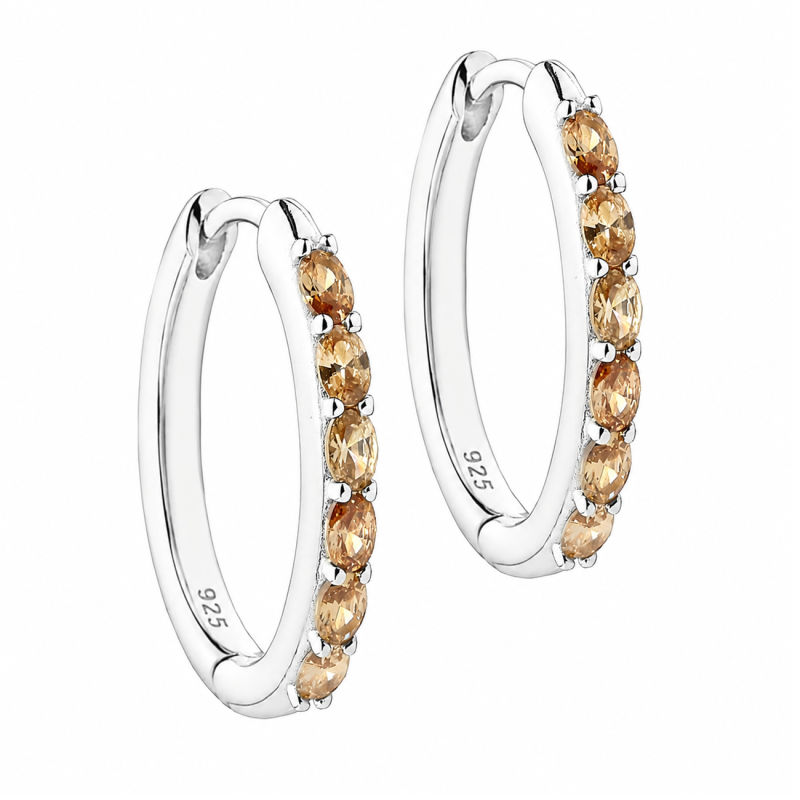 Champella Hoop 20 Mm Silver