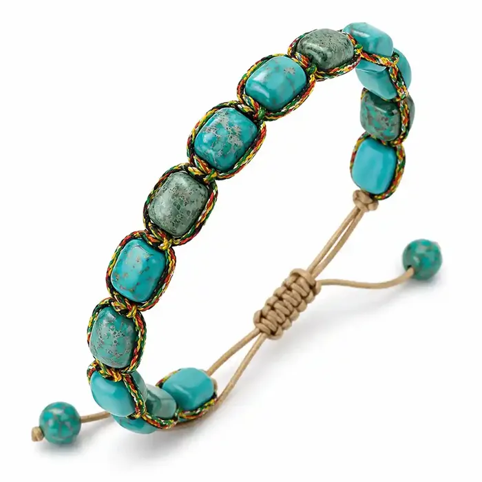 Boheme Turquoise Spirit - Herrearmbånd Perler