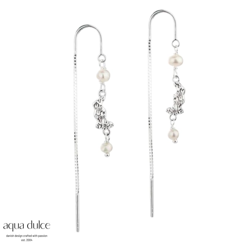 Pretty Pearl Thread  Silver
