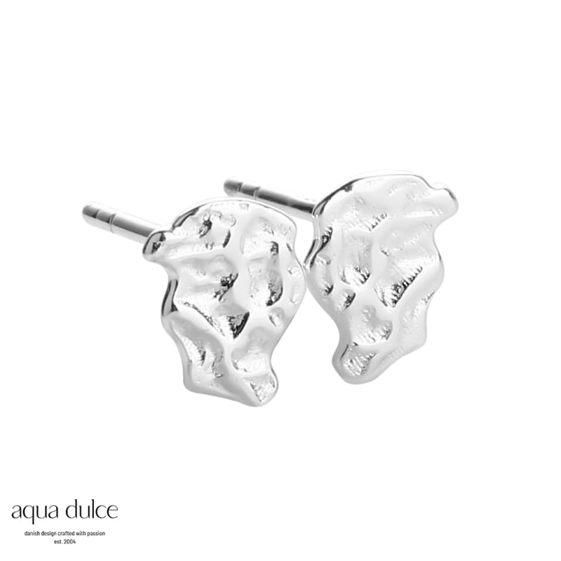 Small Wave Earstud  Silver