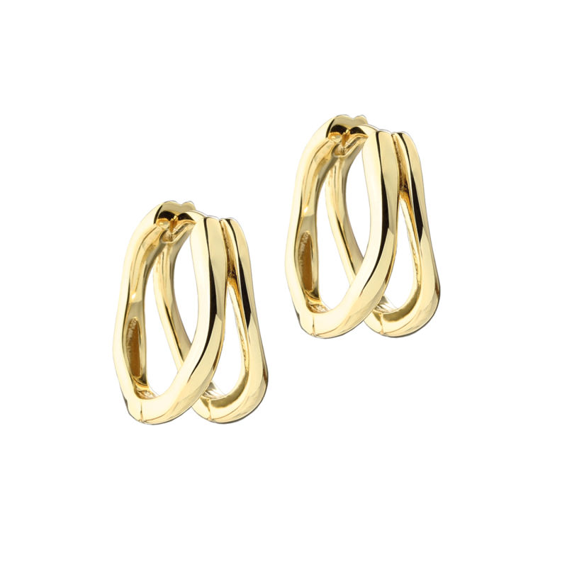 Sunella Simple Hoop 16 Mm  Golden