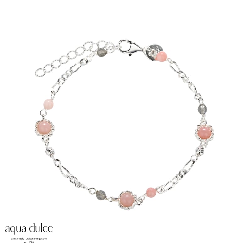 Opal Mila Bracelet  Silver