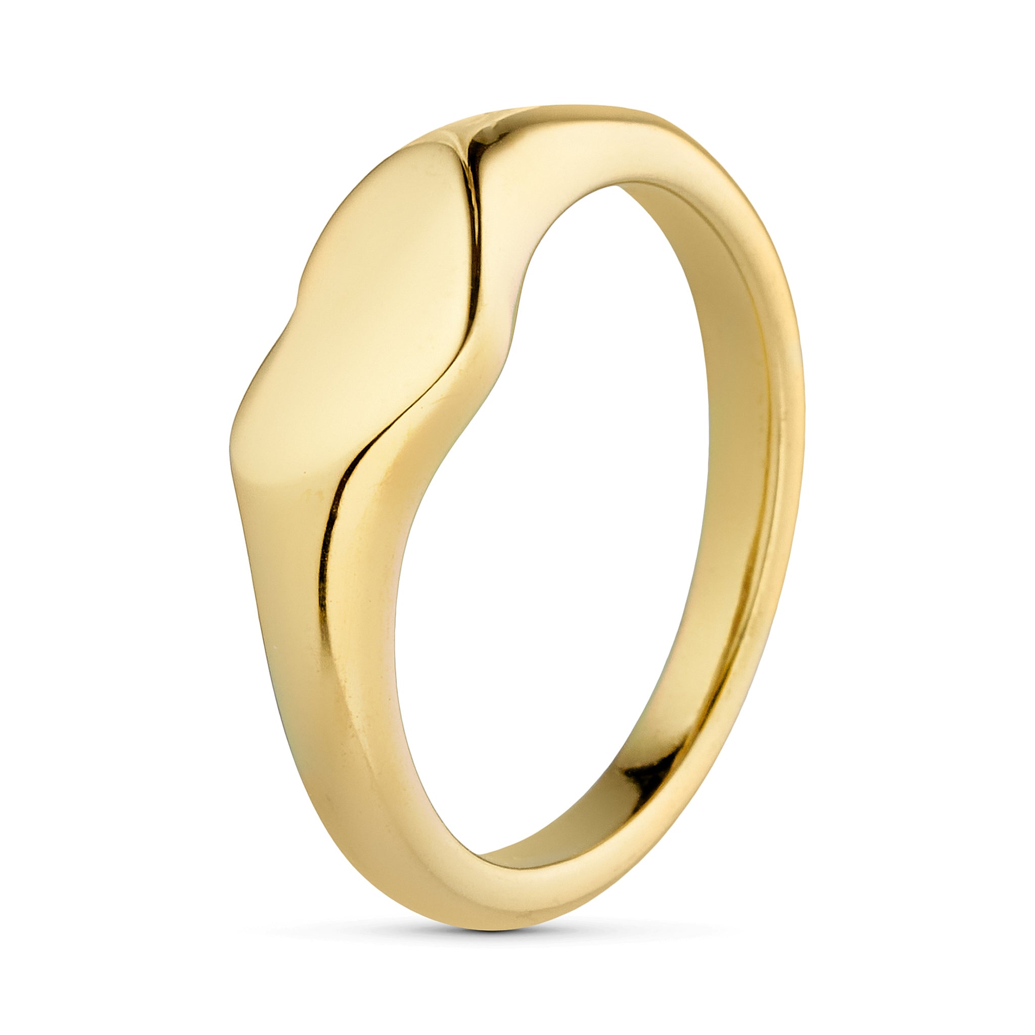 Annebrauner Palermo Ring 18k Guldbelagt - 51